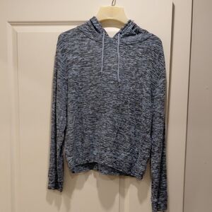 Lane Bryant Blue Hooded Sweatshirt